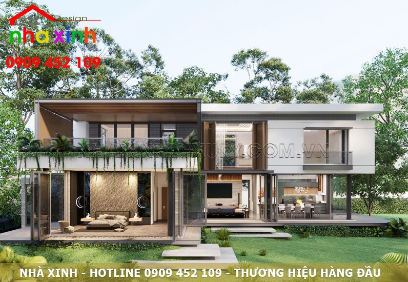 Thiết kế kiến trúc với không gian xanh Thiết kế kiến trúc với không gian xanh