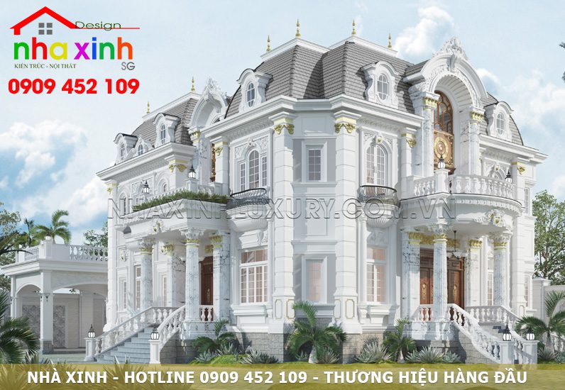 Kiến trúc biệt thự cổ điển Kiến trúc biệt thự cổ điển