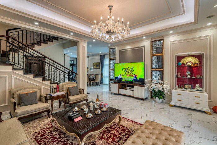 Mẫu Biệt Thự Cổ Điển 3 Tầng Đẹp Dẫn Đầu Xu Hướng 6 Biệt thự cổ điển 3 tầng đẹp