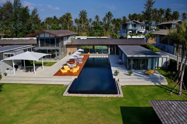 mau biet thu 2 tang mai thai hien dai