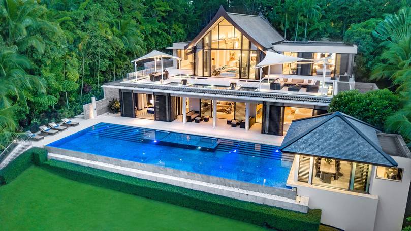 thiet ke biet thu 2 tang mai thai