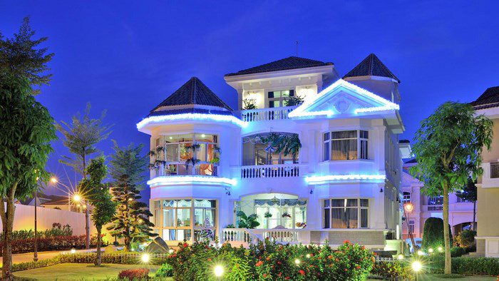 Thiết Kế Biệt Thự Lâu Đài Cổ Điển Thể Hiện Đẳng Cấp Xã Hội 13 Biet thu lau dai Chateau