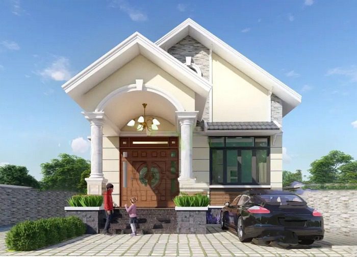 Chi phi xay nha cap 4 2 phong ngu