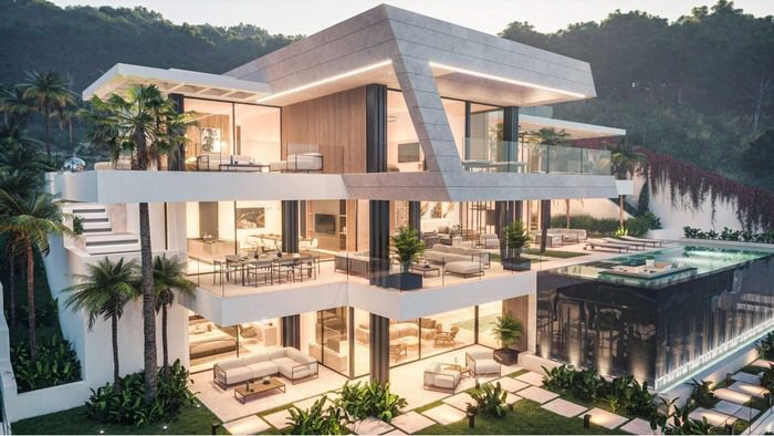 Điểm danh 19 Mẫu Thiết Kế Biệt Thự Hiện Đại Có Bể Bơi Đẹp 27 ho boi hien dai