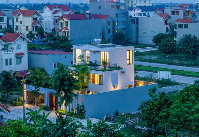 Thiết kế nhà biệt thự 3 tầng hiện đại tăng không gian sống 22 nhà biệt thự 3 tầng đẹp hiện đại ở nông thôn