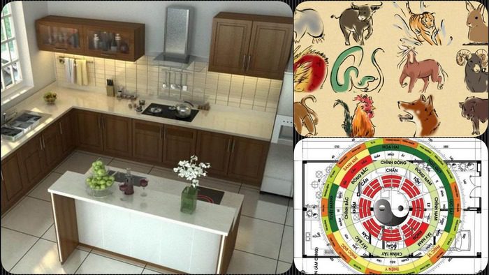 Hướng bếp ngược hướng nhà