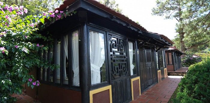 làng biệt thự osaka ở đà lạt