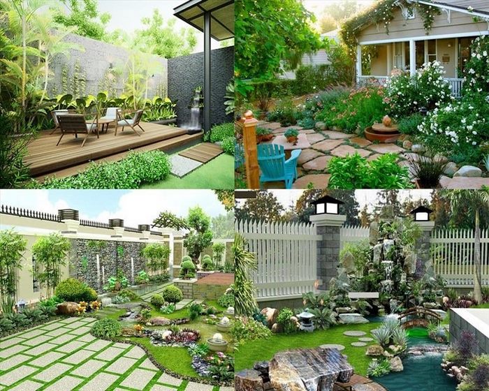 Trồng cây gì trước nhà biệt thự