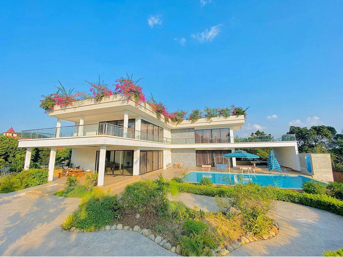 Mẫu biệt thự nhà vườn 2 tầng đẹp giá dưới 1 tỷ