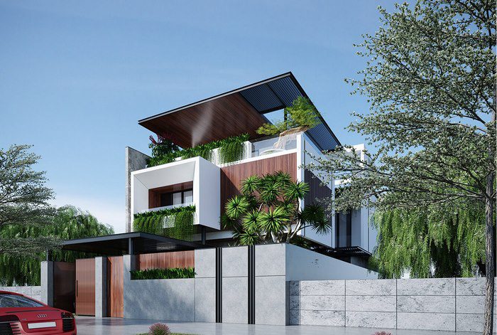 Tham khảo những ý tưởng thiết kế biệt thự 10x20 có hồ bơi đẹp và hiện đại  bậc nhất - Kiến trúc Angcovat