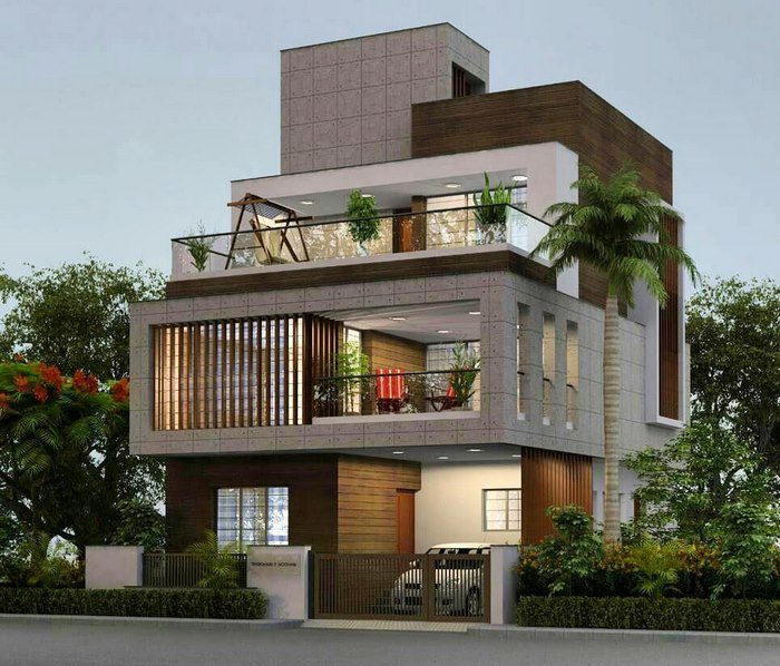 21+ biệt thự 3 tầng hiện đại 120m2 có kiến trúc siêu đẹp 8 tách biệt giữa các tầng về lối trang trí. Tuy nhiên không vì thế mà chúng rời rạc mà lại có sự gắn kết tuyệt vời. Thiết kế biệt thự độc đáo này không quên trang trí thêm tiểu cảnh điểm xuyết căn nhà