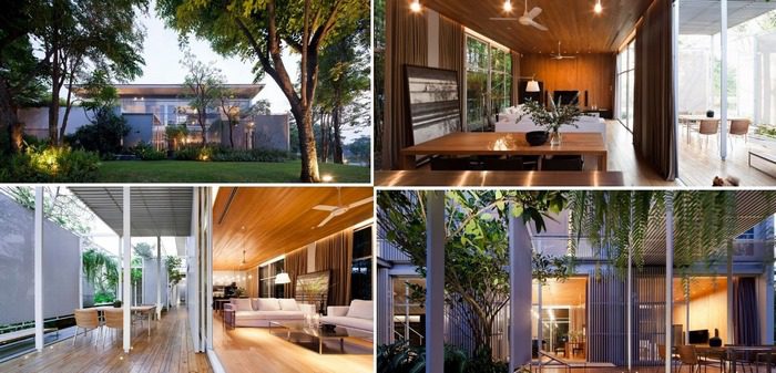 Biệt thự 5 tỷ sang trọng và thân thiện với môi trường 5 Biệt thự hiện đại 2 tầng với chi phí 5 tỷ