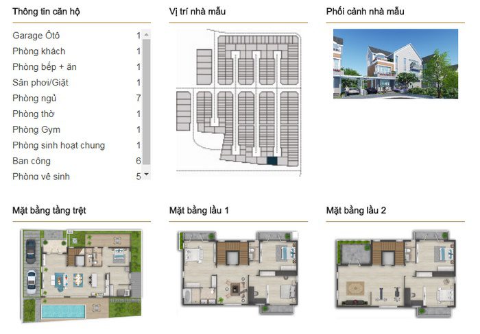 Bản vẽ mặt bằng biệt thự đơn lập