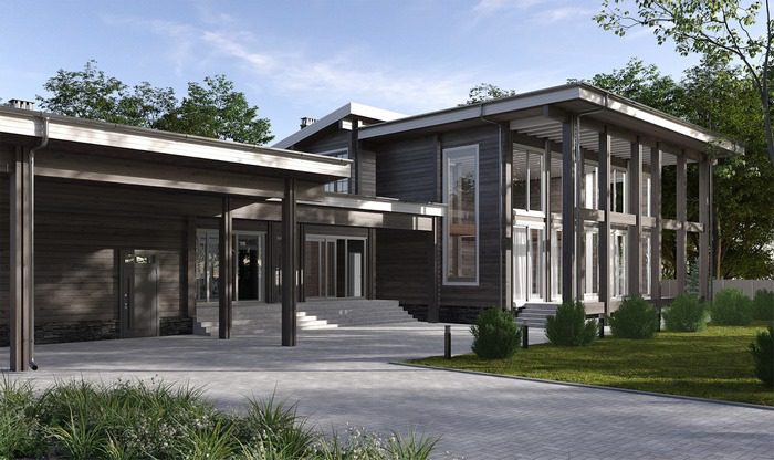 Biệt Thự Gỗ: Kiến trúc nhà ở ấn tượng hòa quyện thiên nhiên 10 biệt thự gỗ