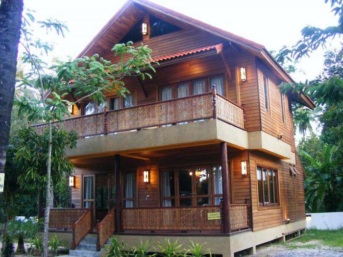 Biệt Thự Gỗ: Kiến trúc nhà ở ấn tượng hòa quyện thiên nhiên 5 biệt thự gỗ