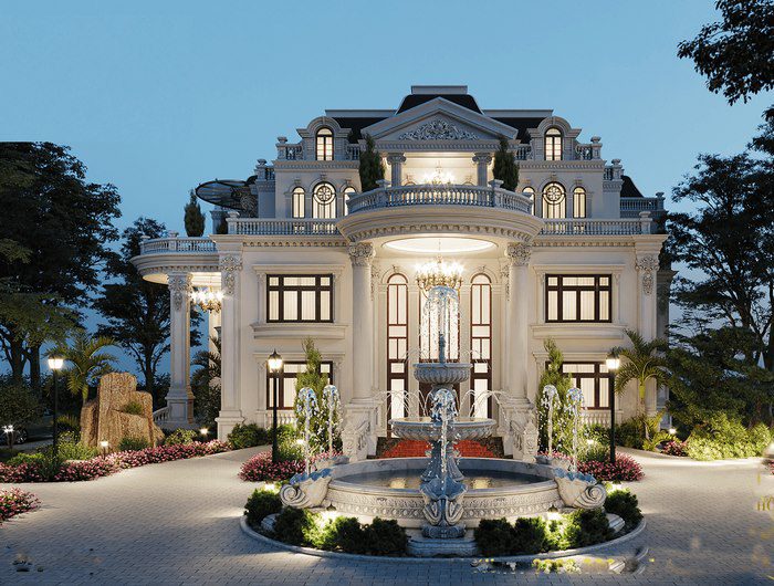 thiết kế nhà vườn 500m2